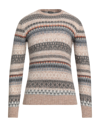 Rossopuro Sweaters In Beige