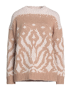 Peserico Sweaters In Beige