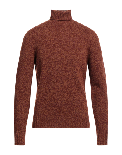 Drumohr Turtlenecks In Camel