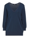 Seventy Sergio Tegon Sweaters In Blue