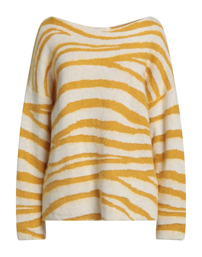 Liviana Conti Sweaters In Yellow
