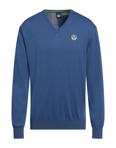 North Sails Sweaters In Blue