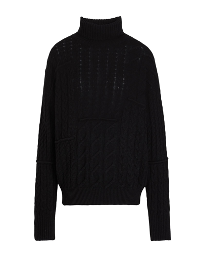 8 By Yoox Turtlenecks In Black
