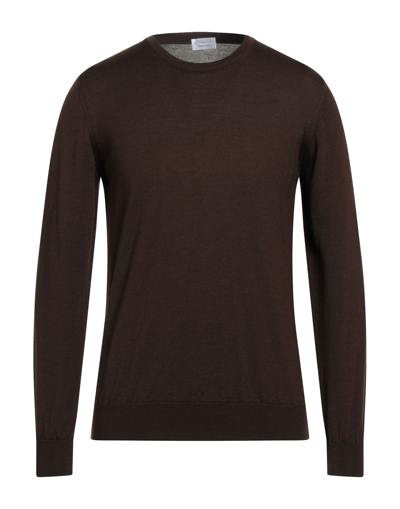 Spadalonga Sweaters In Dark Brown