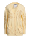 Moschino Cardigans In Light Yellow