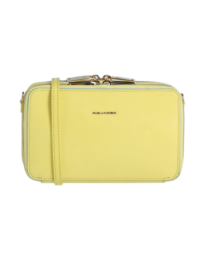 Piquadro Handbags In Yellow