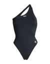 OFF-WHITE OFF-WHITE WOMAN ONE-PIECE SWIMSUIT BLACK SIZE 2 POLYESTER, ELASTANE