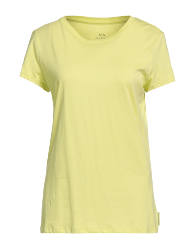 Armani Exchange T-shirts In Green