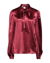 Philosophy Di Lorenzo Serafini Blouses In Maroon