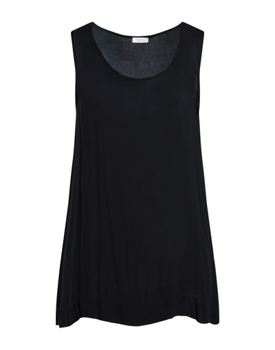 Rossopuro Tops In Black