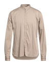 Aglini Shirts In Beige