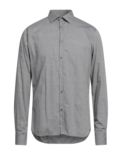 Aglini Shirts In Grey