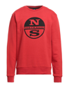 North Sails Sweatshirts In Red