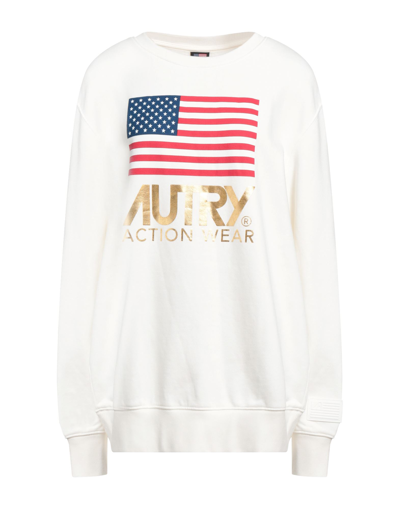 Autry Sweatshirts In White