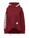 Dsquared2 Sweatshirts In Maroon