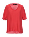 Seventy Sergio Tegon T-shirts In Red