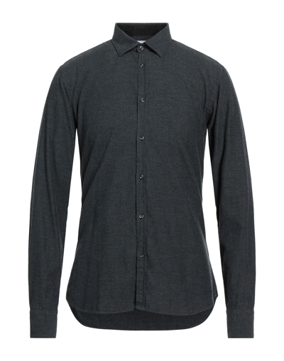 Aglini Shirts In Grey