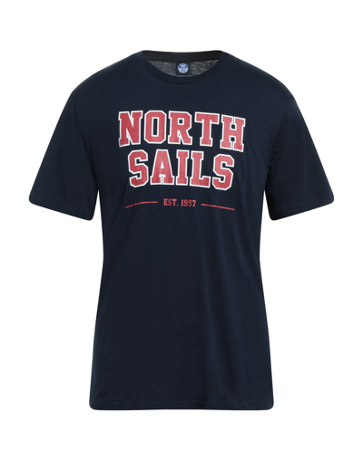 North Sails T-shirts In Blue