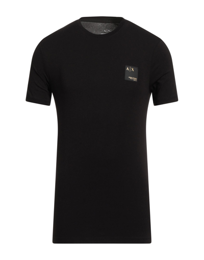 Armani Exchange T-shirts In Black