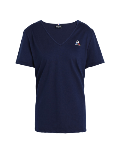 Le Coq Sportif T-shirts In Blue