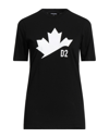 Dsquared2 T-shirts In Black