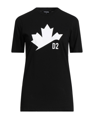 Dsquared2 T-shirts In Black