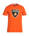 Automobili Lamborghini T-shirts In Orange