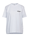 Msgm T-shirts In White