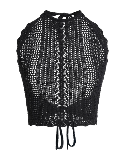 Pinko Tops In Black