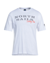 North Sails T-shirts In White