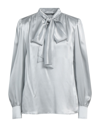 Alberta Ferretti Blouses In Light Grey