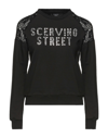 Scervino Sweatshirts In Black