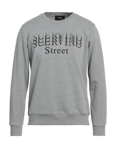 Ermanno Scervino Sweatshirts In Grey