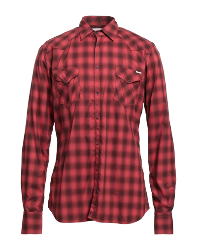 Aglini Shirts In Red