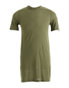 Rick Owens T-shirts In Military Green