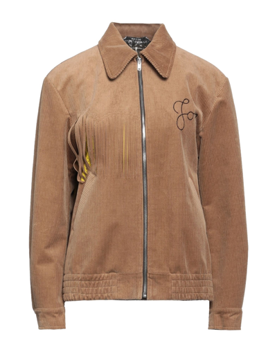 Maison Margiela Jackets In Brown