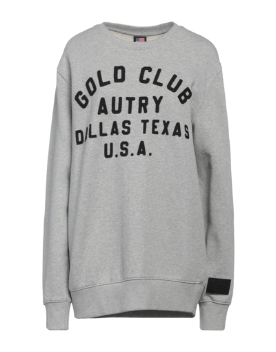 Autry Sweatshirts In Light Grey