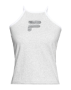 Fila Tank Tops In Grey