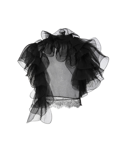 Alberta Ferretti Blouses In Black