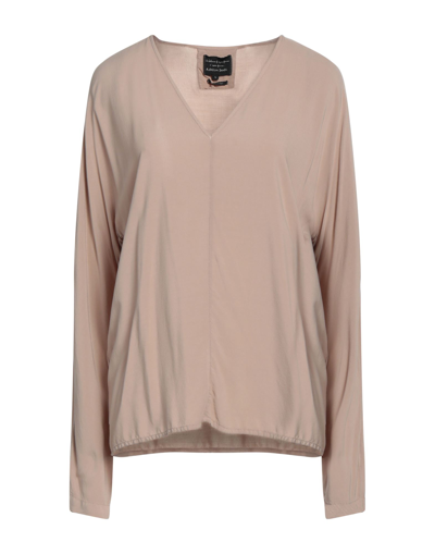 Alessia Santi Blouses In Light Brown