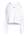 Msgm Sweatshirts In White