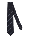Dunhill Man Ties & Bow Ties Midnight Blue Size - Mulberry Silk, Cotton In Blue