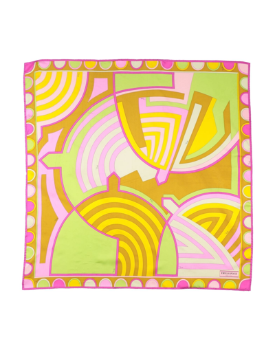 Emilio Pucci Scarves In Green