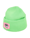 Chiara Ferragni Hats In Green