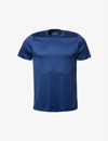 Eton Slim-fit Cotton-jersey T-shirt In Mid Blue