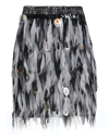 Elisabetta Franchi Mini Skirts In Grey