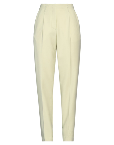 Dorothee Schumacher Woman Pants Light Green Size 5 Polyester, Wool, Elastane
