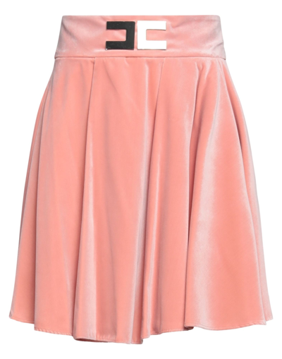 Elisabetta Franchi Mini Skirts In Pink