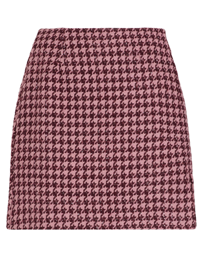 8 By Yoox Mini Skirts In Pink