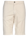Mason's Man Shorts & Bermuda Shorts Ivory Size 40 Cotton, Elastane In White